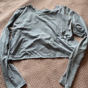 Lululemon cropped long sleeve